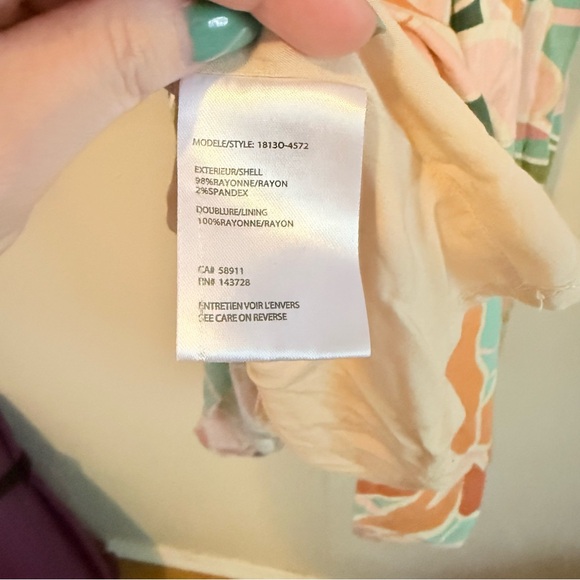 Tribal Multicolor Floral Midi Dress - Picture 4 of 4